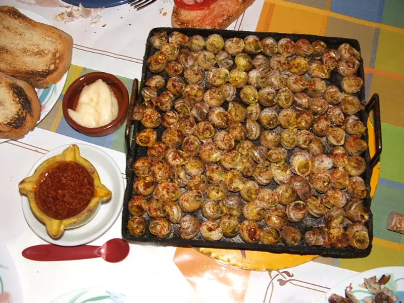 Escargots à la llauna