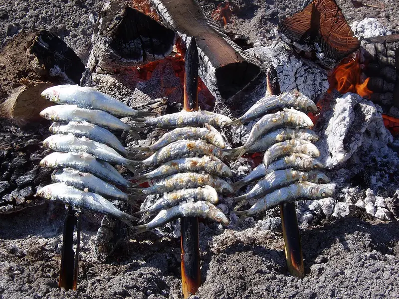 Espetos de sardines