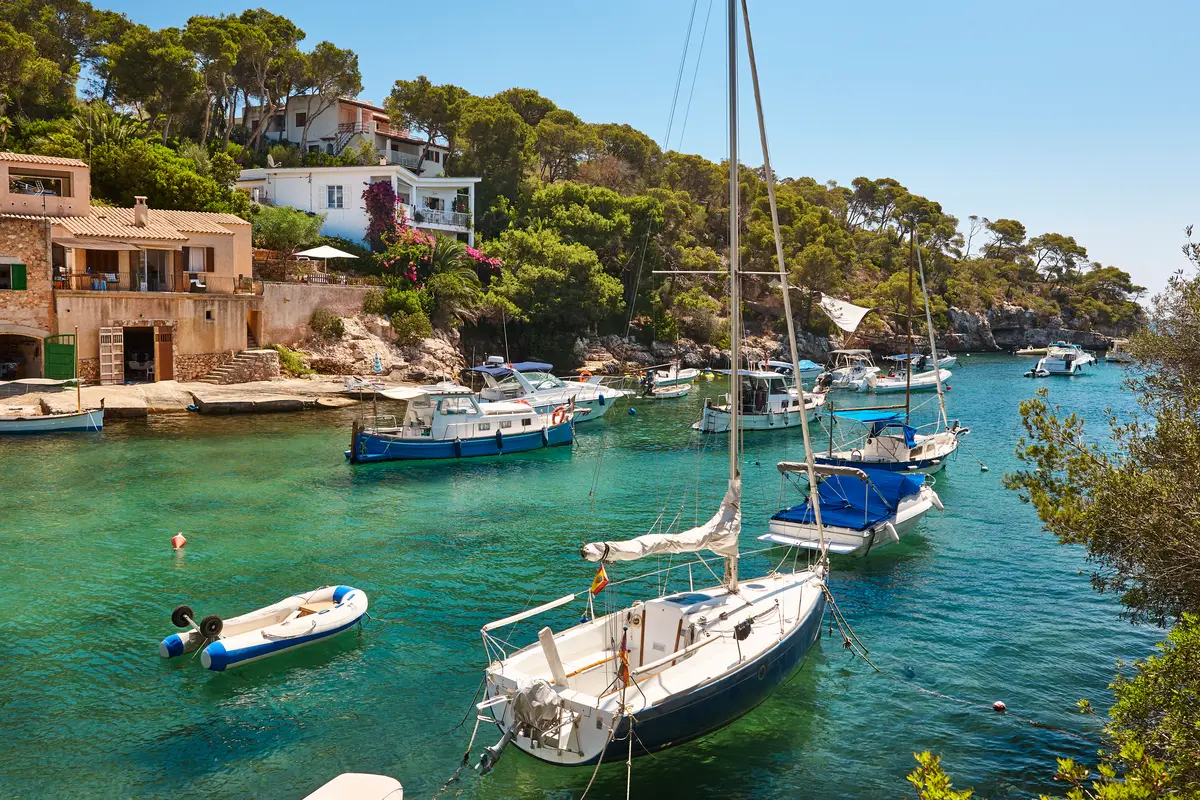 La crique de Cala Figuera à Majorque, dans les Baléares